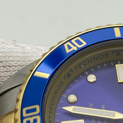 TECHNOS | テクノス AIR DIVER I 腕時計 TAM629 アナログクォーツ シルバー【姫路東店】