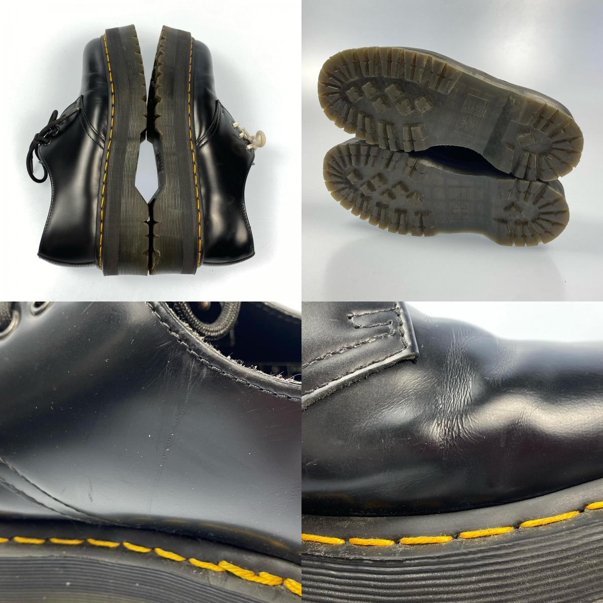 Dr.Martens | ドクターマーチン 1461 QUAD 3ホールシューズ その他靴 UK8 ブラック【姫路東店】