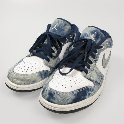 NIKE | ナイキ AIR JORDAN 1 LOW WASHED DENIM スニーカー CZ8455-100 ブルー 28cm【姫路東店】
