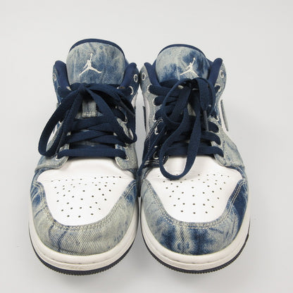 NIKE | ナイキ AIR JORDAN 1 LOW WASHED DENIM スニーカー CZ8455-100 ブルー 28cm【姫路東店】