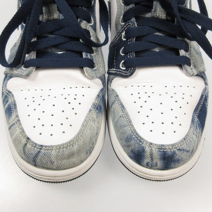 NIKE | ナイキ AIR JORDAN 1 LOW WASHED DENIM スニーカー CZ8455-100 ブルー 28cm【姫路東店】