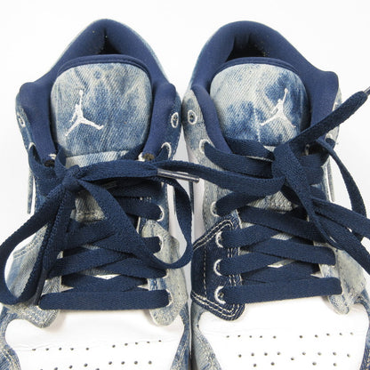 NIKE | ナイキ AIR JORDAN 1 LOW WASHED DENIM スニーカー CZ8455-100 ブルー 28cm【姫路東店】