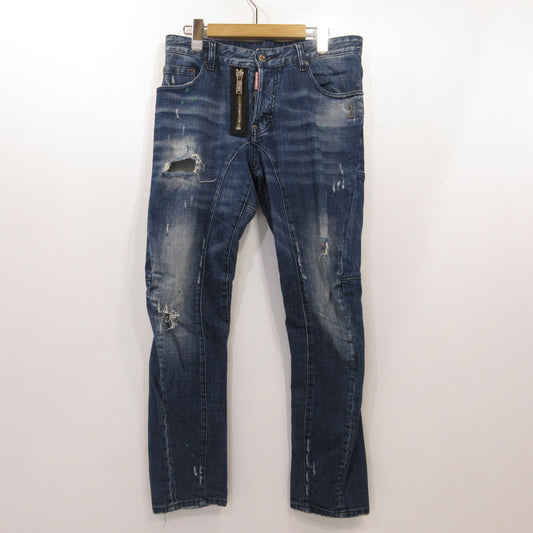 DSQUARED2 | ディースクエアード デニムパンツ S74LA0640 国内正規品 ネイビー サイズ：46【姫路東店】
