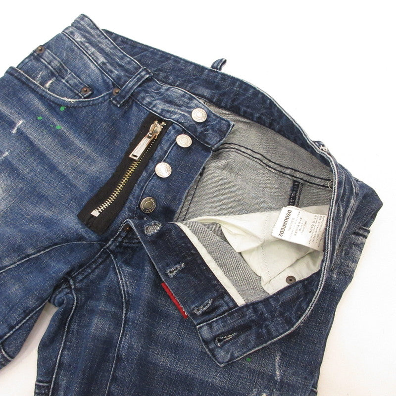 DSQUARED2 | ディースクエアード デニムパンツ S74LA0640 国内正規品 ネイビー サイズ：46【姫路東店】