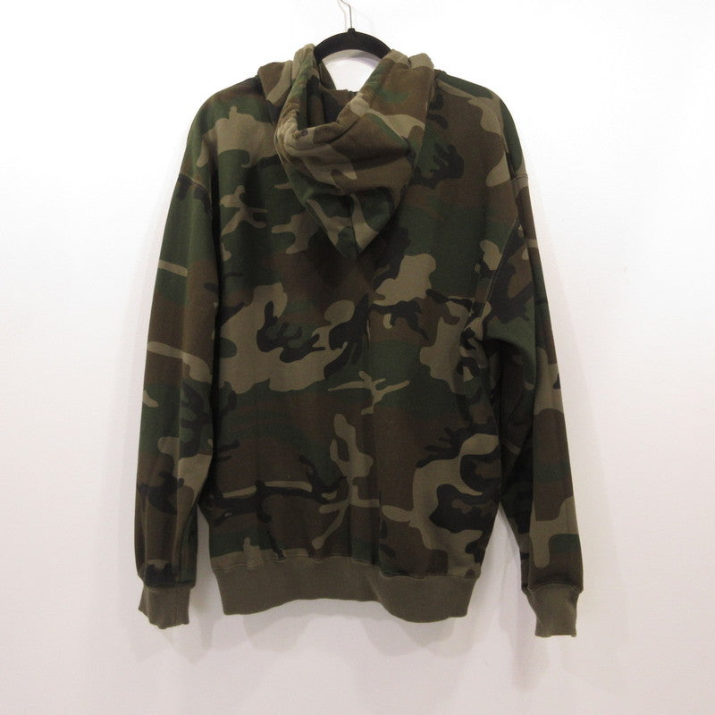 X-LARGE | エクストララージ MULTI LOGO ZIP UP HOODED SWEATSHIRT パーカー 101254012004 カモ サイズ：L【姫路東店】