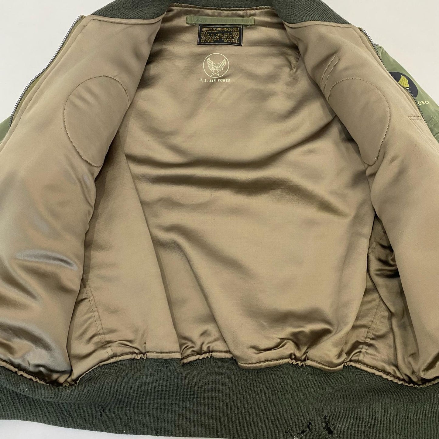 Buzz Rickson's | バズリクソンズ Type L-2B TOPS APPAREL MFG.CO.,INC. ブルゾン BR11132 カーキ サイズ：L【姫路東店】