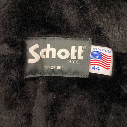 schott | ショット 643 レザージャケット 7823950126 ブラック サイズ：44【姫路東店】