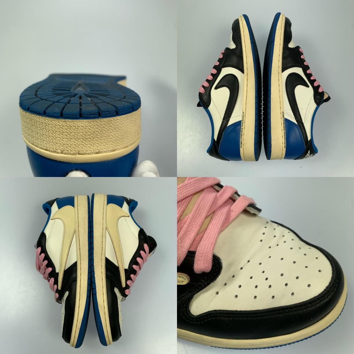 NIKE | ナイキ FRAGMENT TRAVIS JORDAN LOW スニーカー DM7866-140 2021S/S サイズ：27cm マルチカラー 27cm【姫路東店】