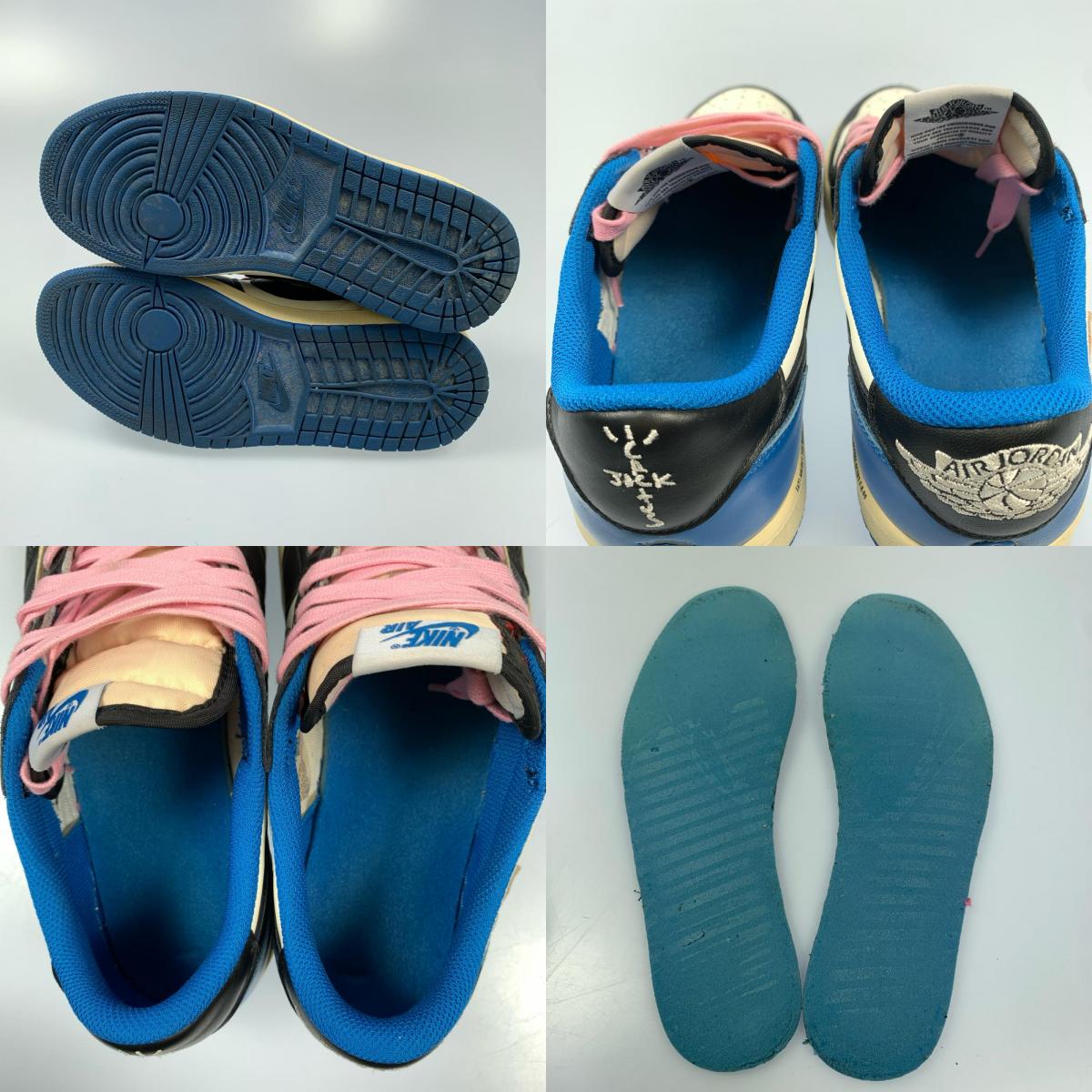 NIKE | ナイキ FRAGMENT TRAVIS JORDAN LOW スニーカー DM7866-140 2021S/S サイズ：27cm マルチカラー 27cm【姫路東店】