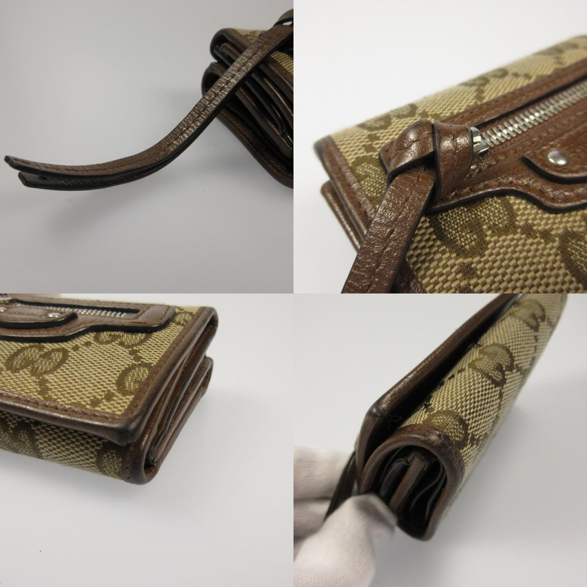 GUCCI | グッチ GGキャンバスコンパクトウォレット 681708 ×BALNCIAGA【姫路東店】