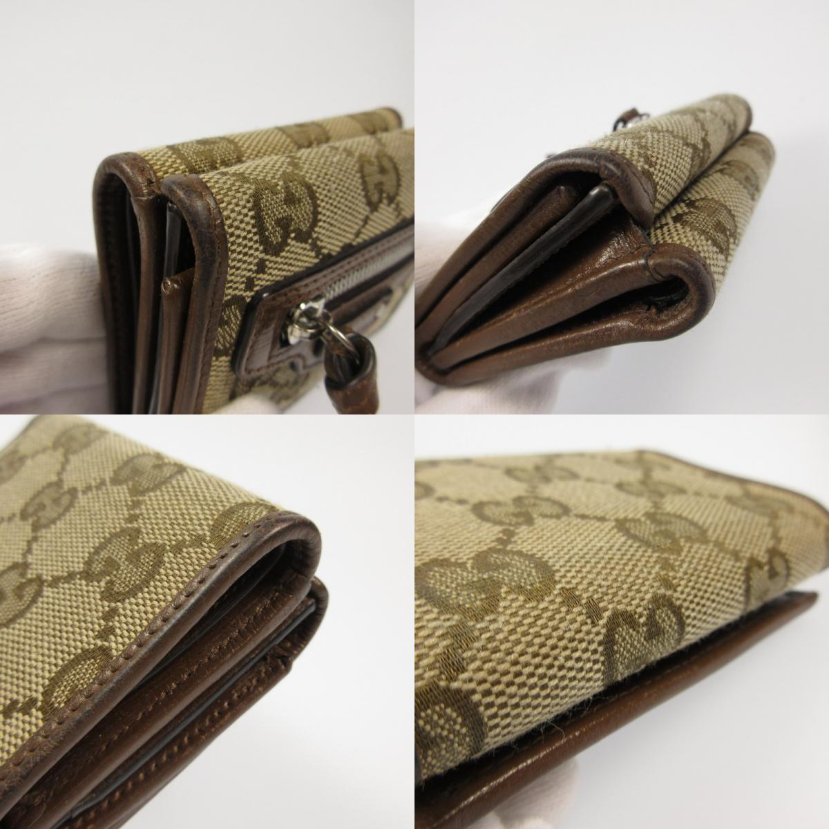 GUCCI | グッチ GGキャンバスコンパクトウォレット 681708 ×BALNCIAGA【姫路東店】