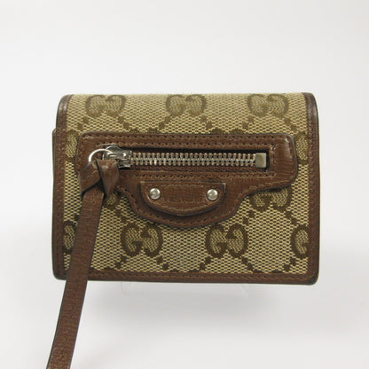 GUCCI | グッチ GGキャンバスコンパクトウォレット 681708 ×BALNCIAGA【姫路東店】