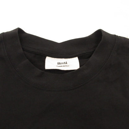 AMI | アミ AMI De Coeur 半袖Ｔシャツ BFFJ109.723 ブラック サイズ：L【姫路東店】