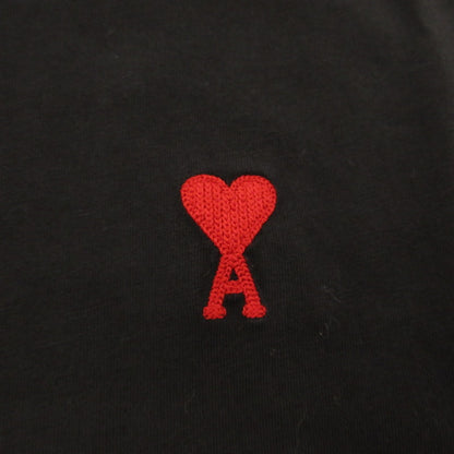 AMI | アミ AMI De Coeur 半袖Ｔシャツ BFFJ109.723 ブラック サイズ：L【姫路東店】