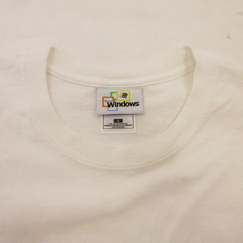 Microsoft Windows 半袖Ｔシャツ ホワイト サイズ：S【姫路東店】