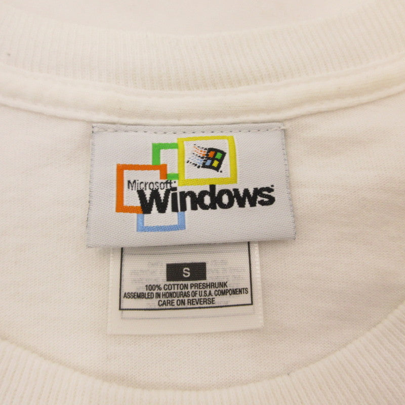 Microsoft Windows 半袖Ｔシャツ ホワイト サイズ：S【姫路東店】