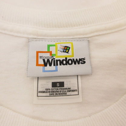 Microsoft Windows 半袖Ｔシャツ ホワイト サイズ：S【姫路東店】