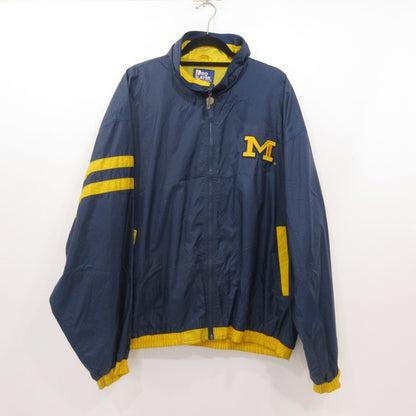 PRO LAYER ミシガン大学 ナイロンジャケット ネイビー サイズ：XXL【姫路東店】