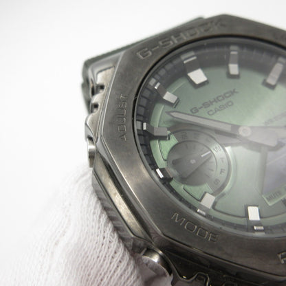G-SHOCK | ジーショック Metal Covered 腕時計 GM-2100B-3AJF カーキ【姫路東店】