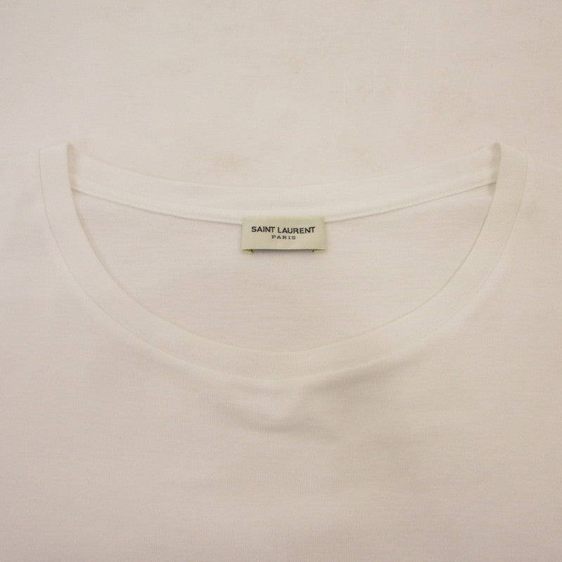 SAINT LAURENT | サンローラン 半袖Ｔシャツ 464572 ホワイト サイズ：L【姫路東店】