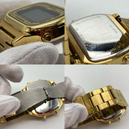FOSSIL | フォッシル RETRO DIGITAL 腕時計 FS5843 デジタルクォーツ ゴールド【姫路東店】