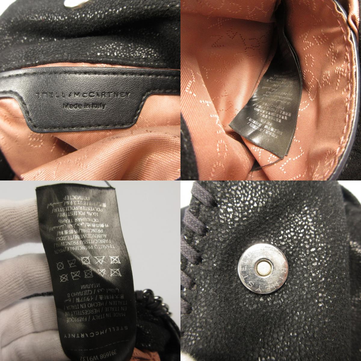 Stella McCartney | ステラマッカートニー ファラベラタイニーミニ ショルダーバッグ 391698 W9132 ブラック【姫路東店】