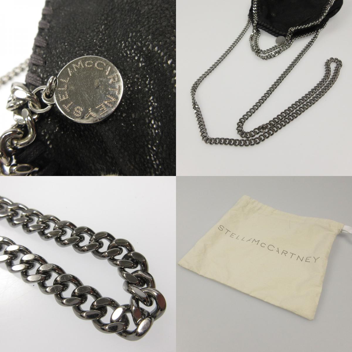 Stella McCartney | ステラマッカートニー ファラベラタイニーミニ ショルダーバッグ 391698 W9132 ブラック【姫路東店】