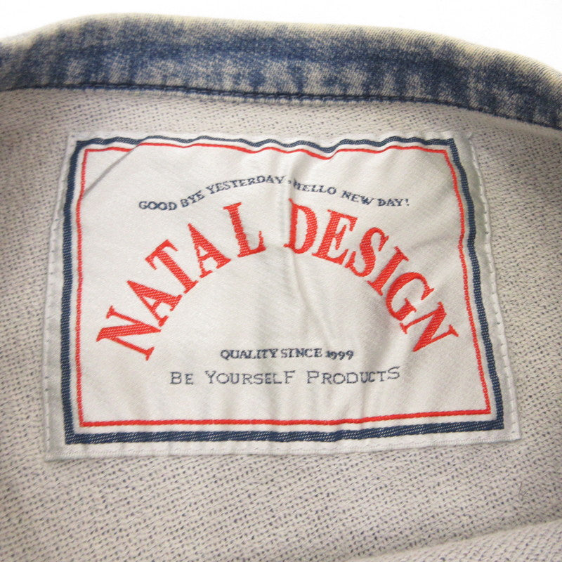 NATAL DESIGN | ネイタルデザイン スウェット 2-26-13-1F ブルー サイズ：M【姫路東店】