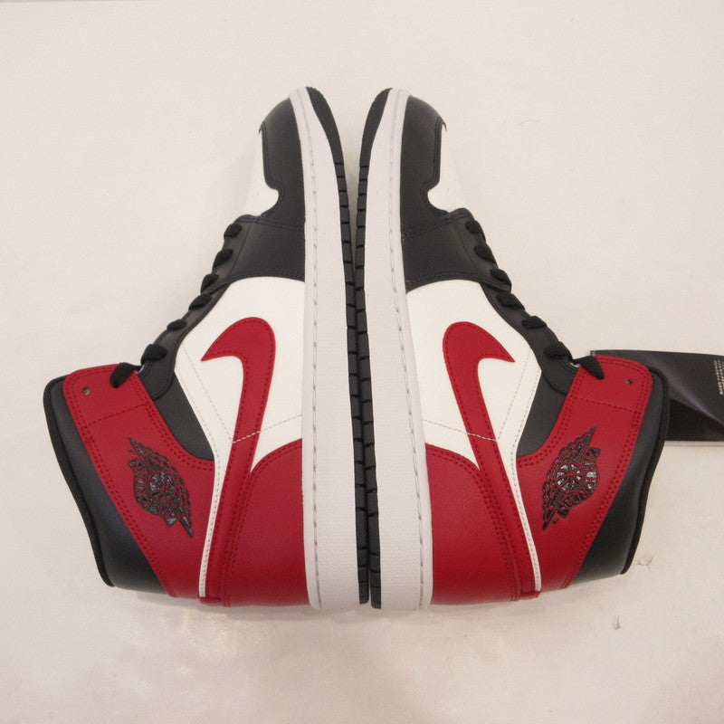 NIKE | ナイキ WMNS AIR JORDAN 1 MID スニーカー BQ6472-160 専売 ブラック 29cm【姫路東店】