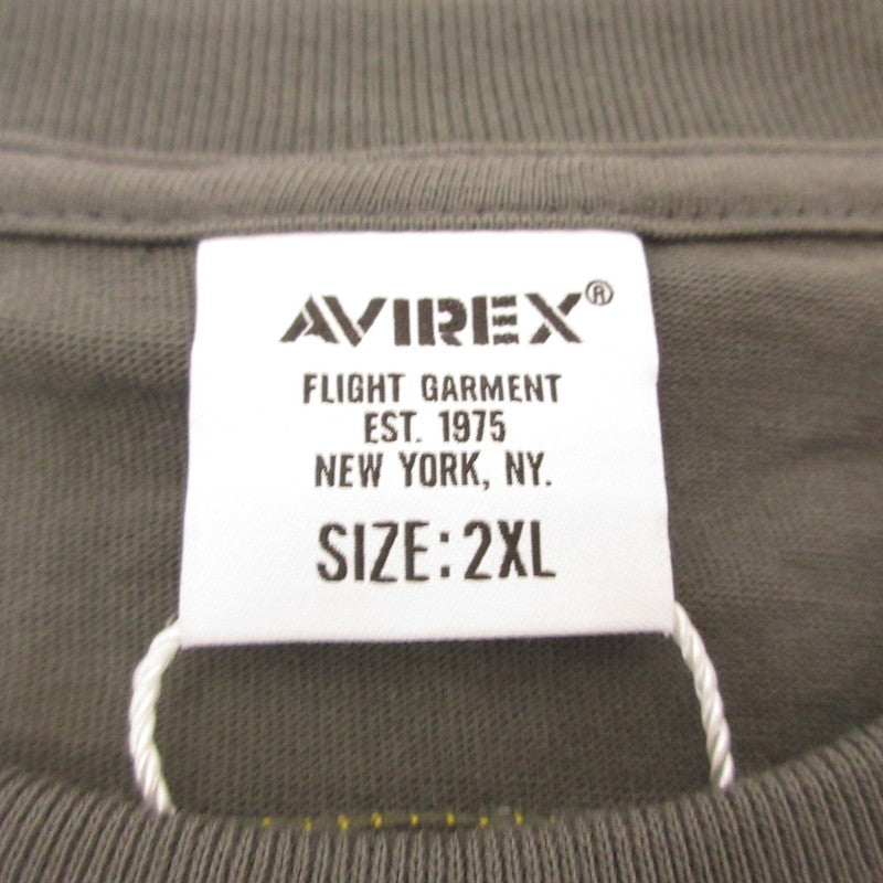 AVIREX | アヴィレックス 半袖Ｔシャツ 783-3934013 オリーブ【姫路東店】