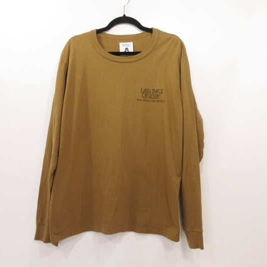 TACOMA FUJI | タコマフジ 長袖Ｔシャツ ブラウン【姫路東店】