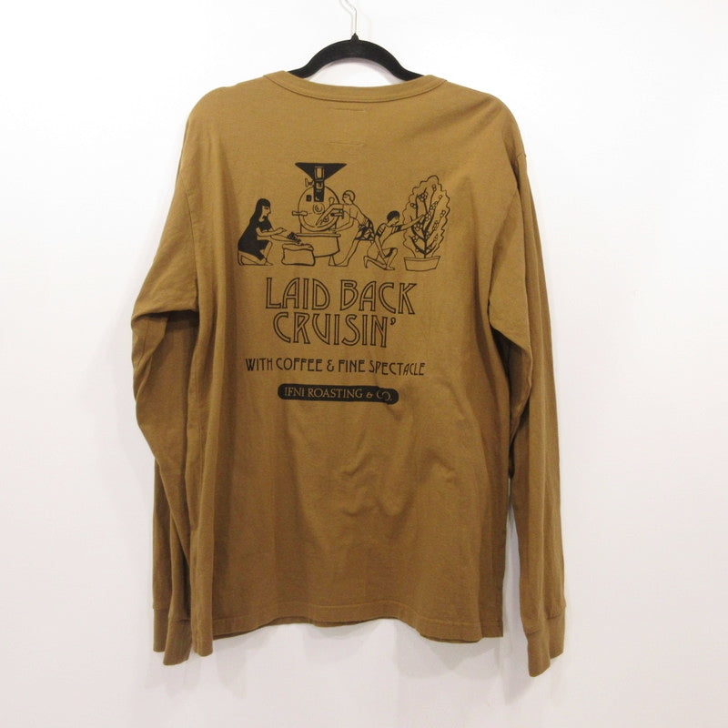 TACOMA FUJI | タコマフジ 長袖Ｔシャツ ブラウン【姫路東店】