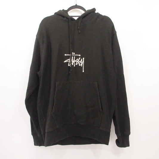STUSSY | ステューシー Basic Applique Hoodie パーカー 118456 ブラック サイズ：L【姫路東店】