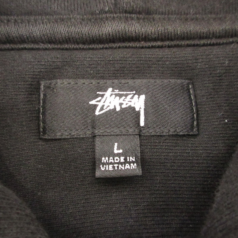 STUSSY | ステューシー Basic Applique Hoodie パーカー 118456 ブラック サイズ：L【姫路東店】