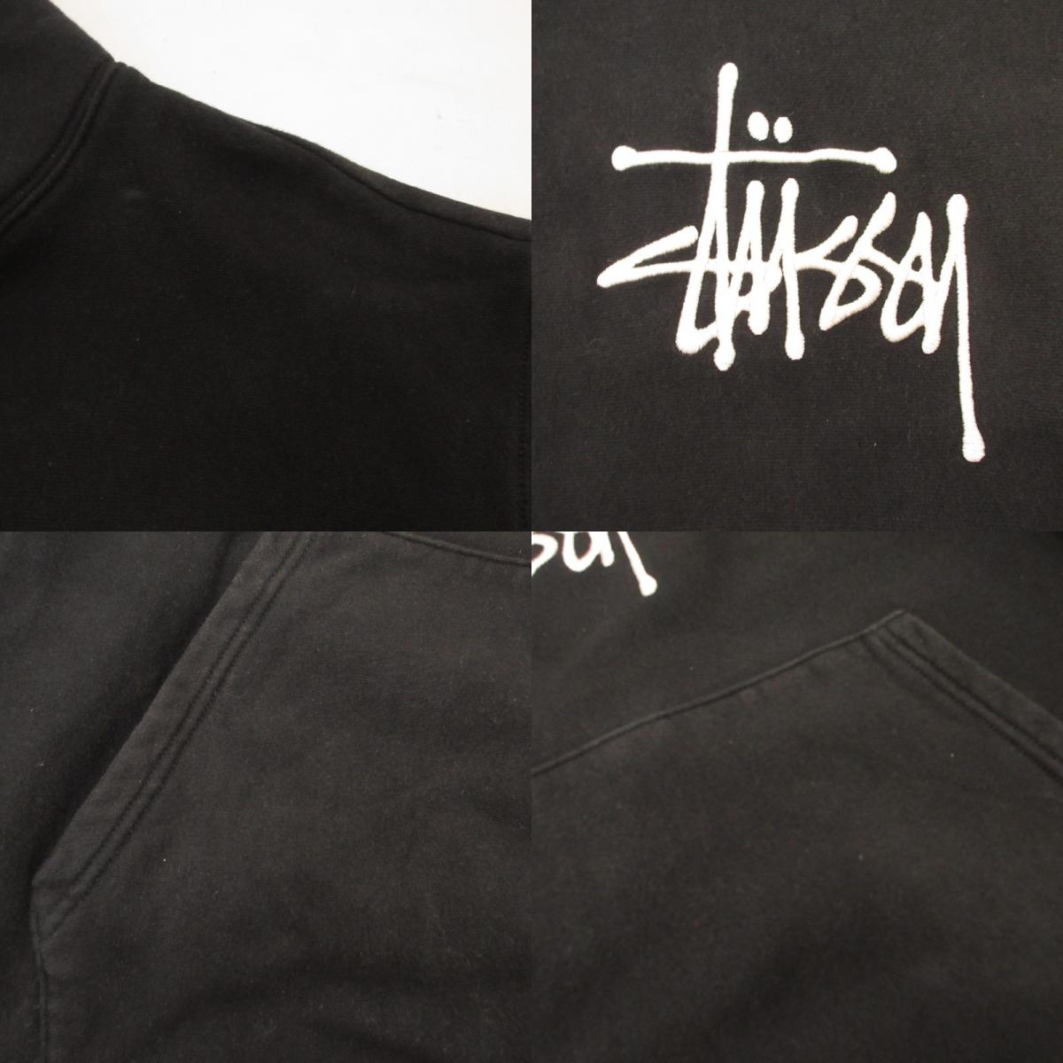 STUSSY | ステューシー Basic Applique Hoodie パーカー 118456 ブラック サイズ：L【姫路東店】
