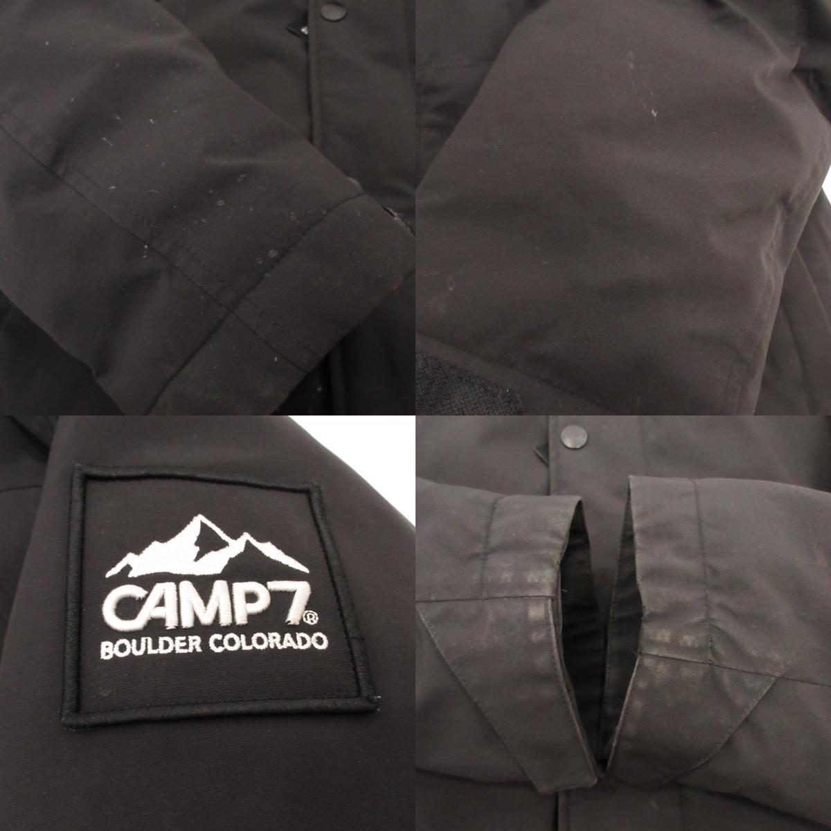 CAMP7 | キャンプセブン シンパテックスダウンジャケット ダウンジャケット CP-4116003 ブラック サイズ：XL【姫路東店】