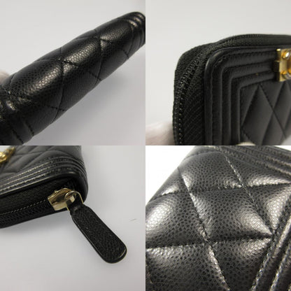 CHANEL | シャネル キャビアスキン ボーイシャネルジップコインケース コインケース A80602【姫路東店】