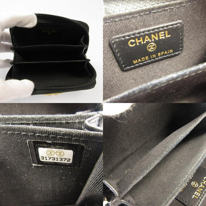 CHANEL | シャネル キャビアスキン ボーイシャネルジップコインケース コインケース A80602【姫路東店】