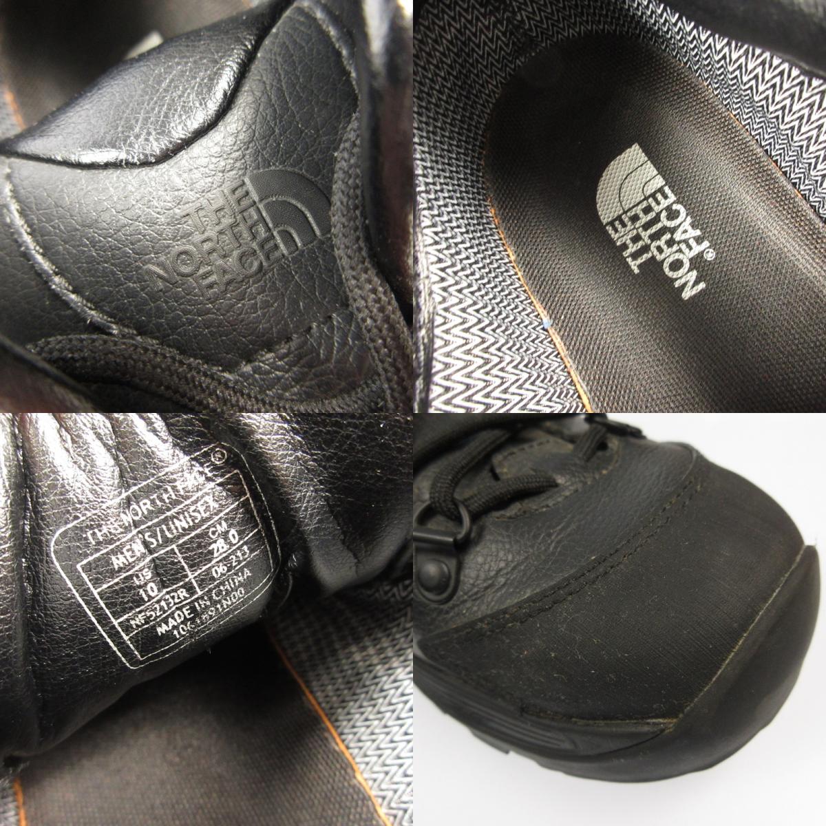 THE NORTH FACE | ザ・ノースフェイス Tuning Leather WP スニーカー NF52132R ブラック 28cm【姫路東店】