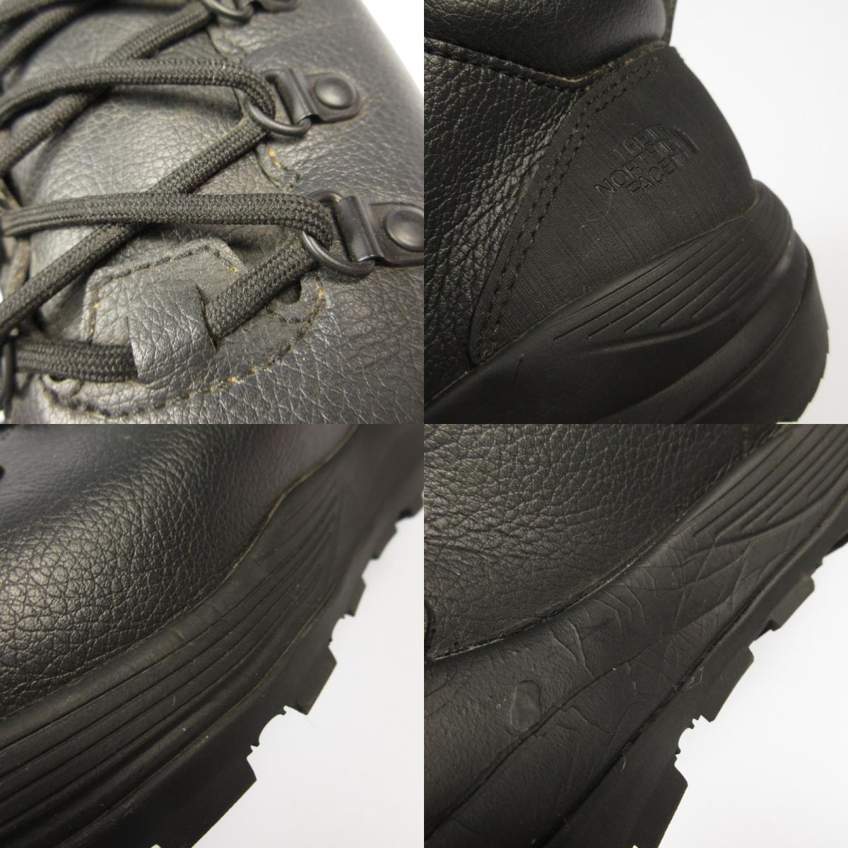 THE NORTH FACE | ザ・ノースフェイス Tuning Leather WP スニーカー NF52132R ブラック 28cm【姫路東店】