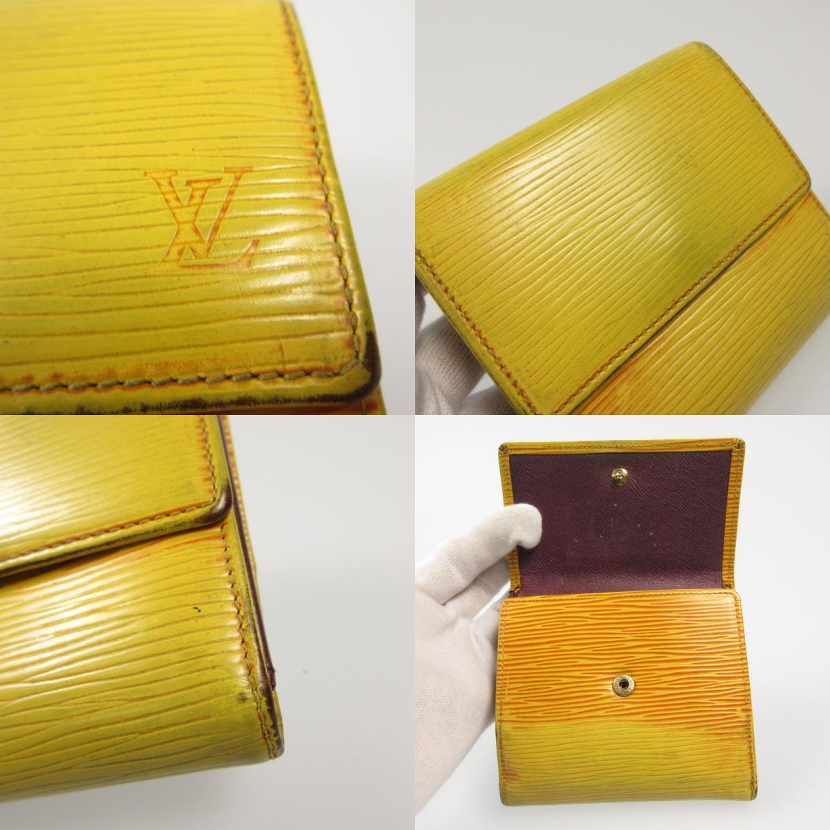 LOUIS VUITTON | ルイ・ヴィトン エピ ポルトモネビエカルトクレディ 三つ折り財布 M63489【姫路東店】
