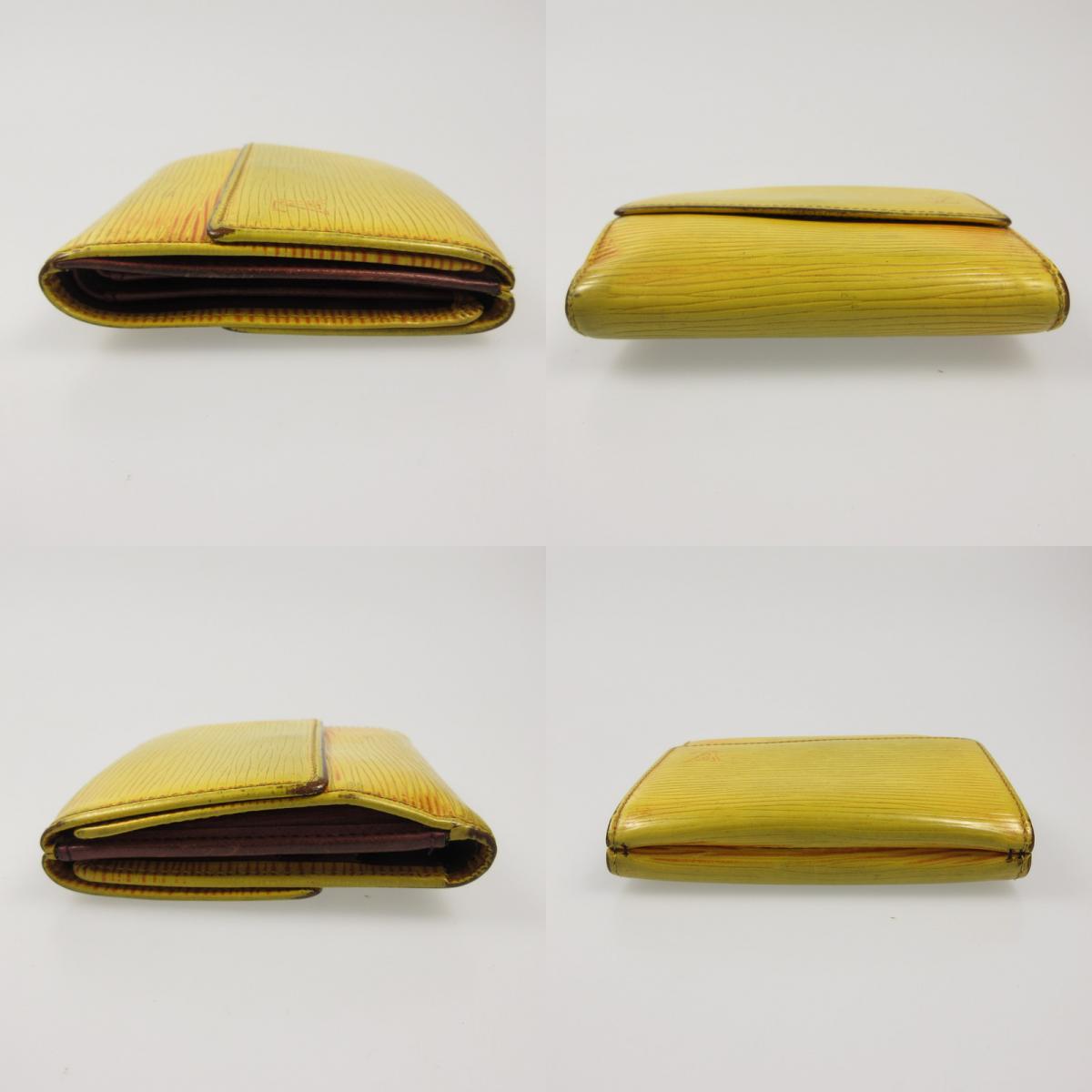 LOUIS VUITTON | ルイ・ヴィトン エピ ポルトモネビエカルトクレディ 三つ折り財布 M63489【姫路東店】