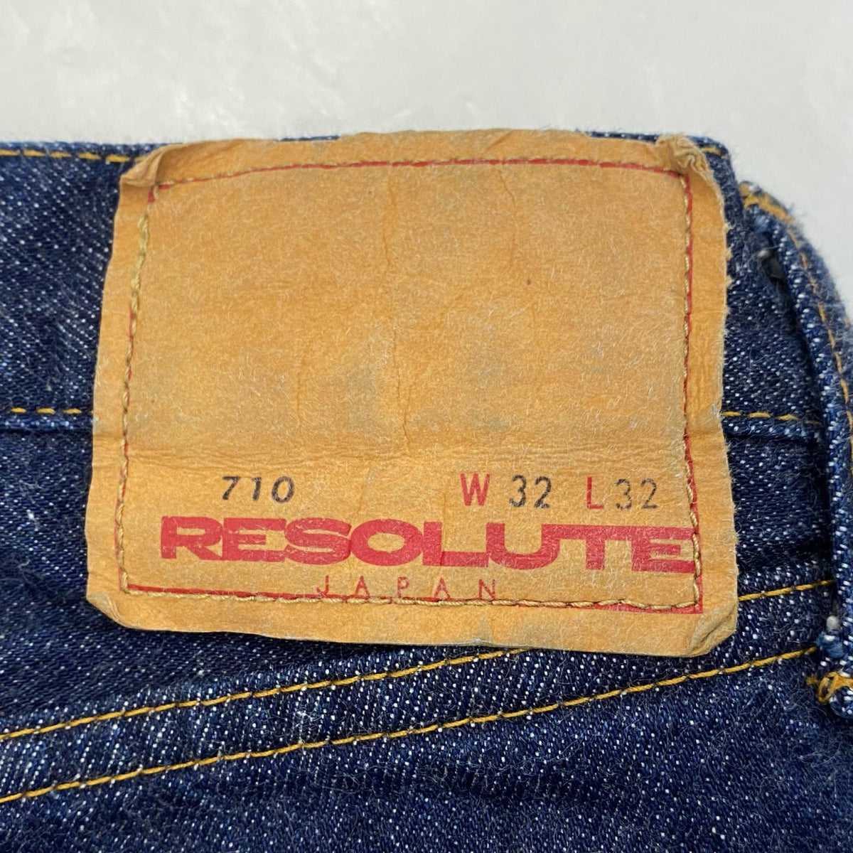 RESOLUTE | リゾルト Lot.710 デニムパンツ W:32 ネイビー【姫路東店】