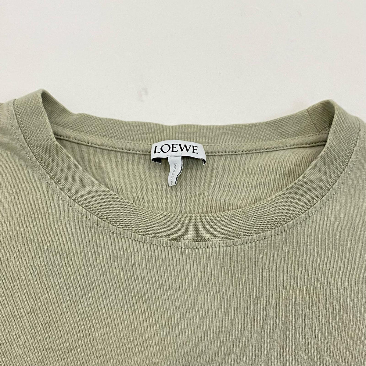 LOEWE | ロエベ アナグラム レギュラーフィットTシャツ 半袖Ｔシャツ H526Y22X75 国内正規品 カーキ サイズ：M【姫路東店】