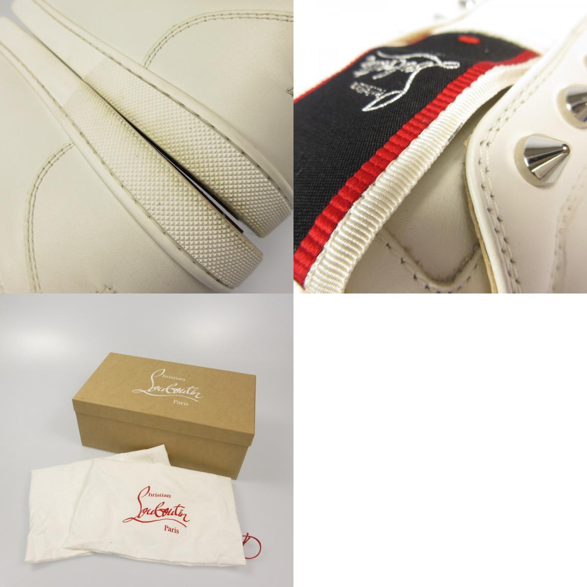 Christian Louboutin | クリスチャンルブタン F.A.V. Fique A Vontade Flat スニーカー 3200465 ホワイト【姫路東店】