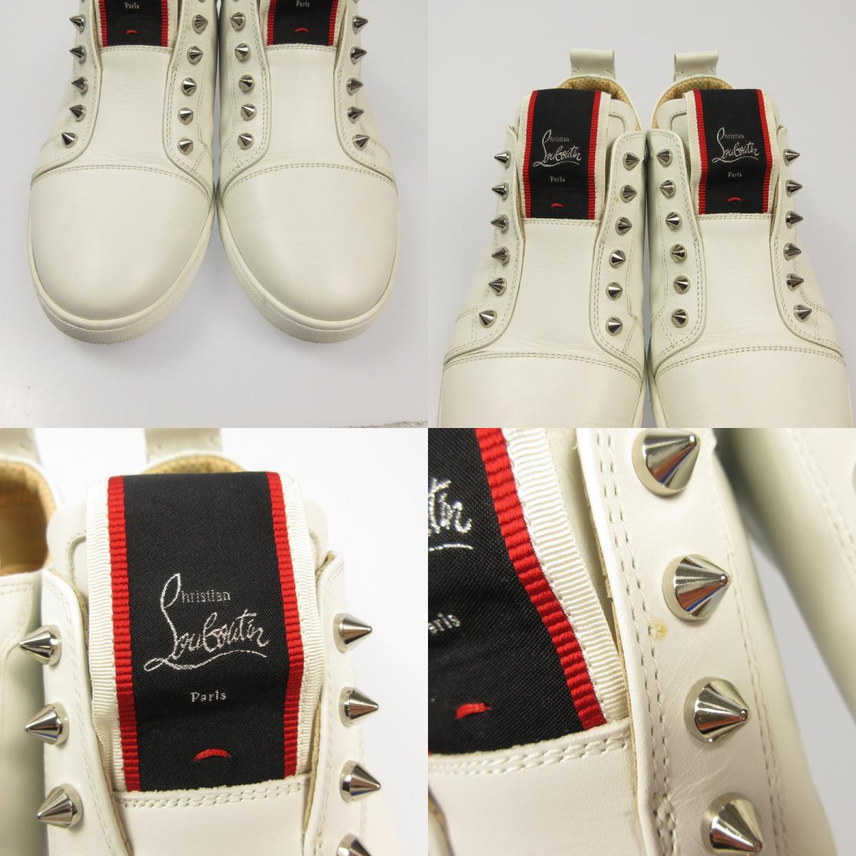 Christian Louboutin | クリスチャンルブタン F.A.V. Fique A Vontade Flat スニーカー 3200465 ホワイト【姫路東店】