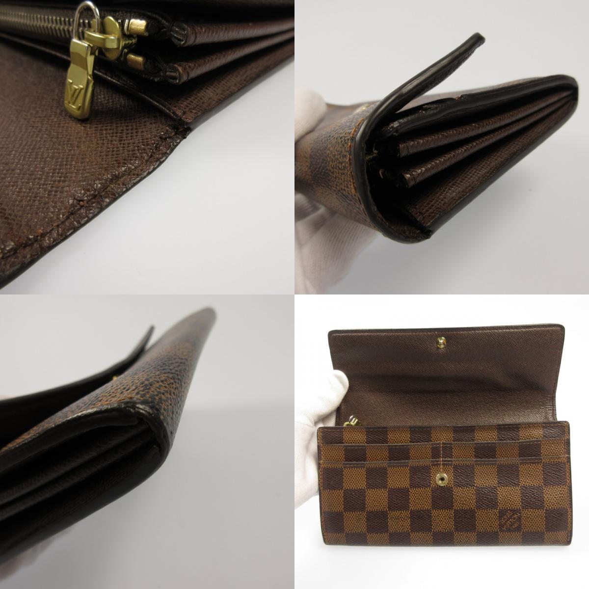 LOUIS VUITTON | ルイ・ヴィトン ダミエ ポルトフォイユサラ 長財布 N61734【姫路東店】