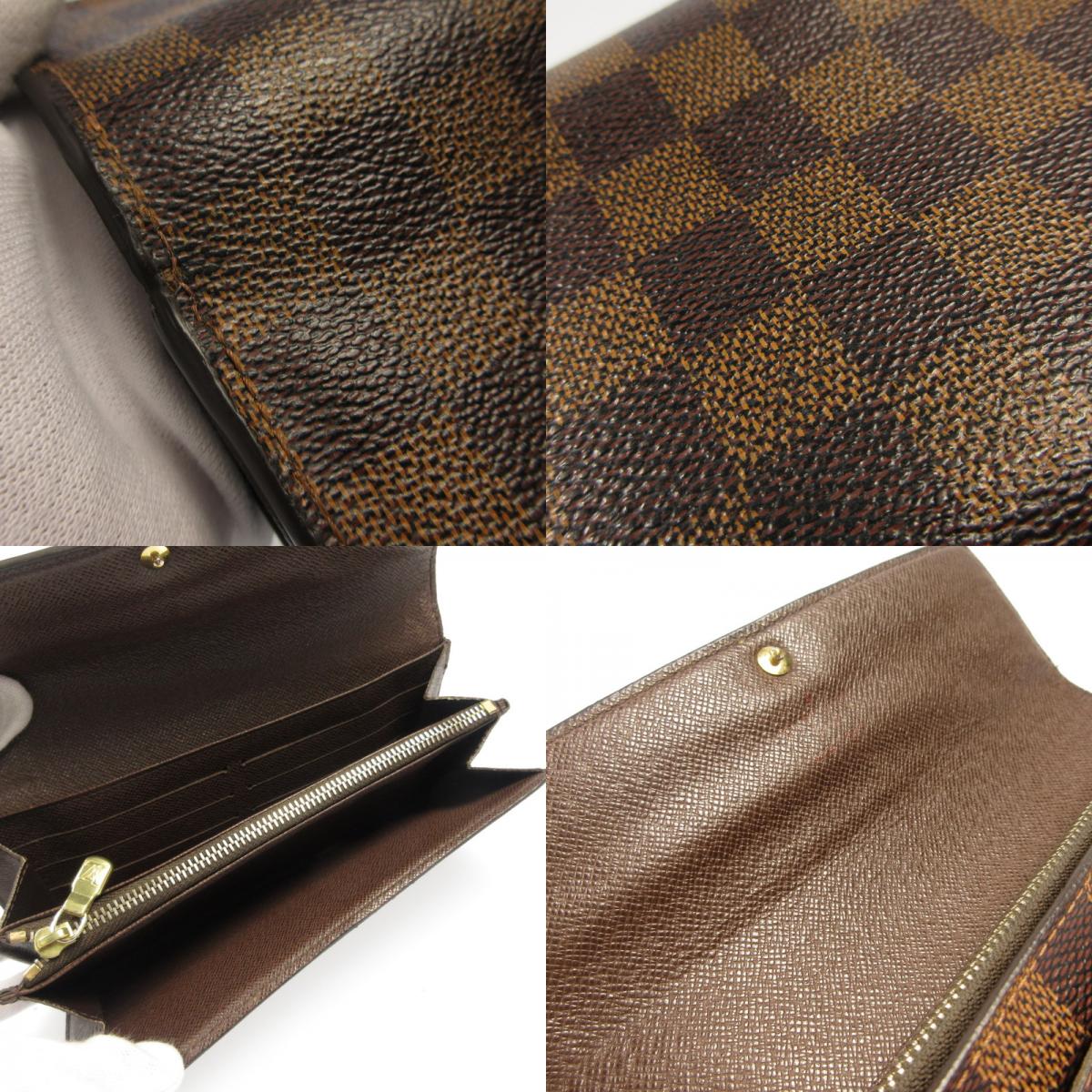 LOUIS VUITTON | ルイ・ヴィトン ダミエ ポルトフォイユサラ 長財布 N61734【姫路東店】