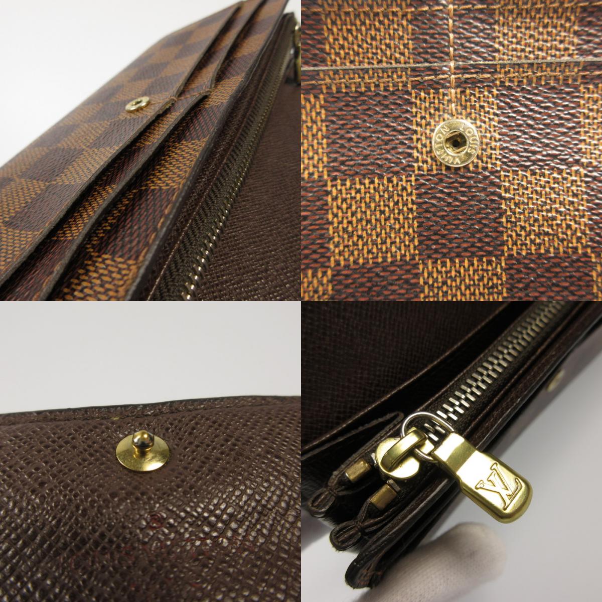 LOUIS VUITTON | ルイ・ヴィトン ダミエ ポルトフォイユサラ 長財布 N61734【姫路東店】