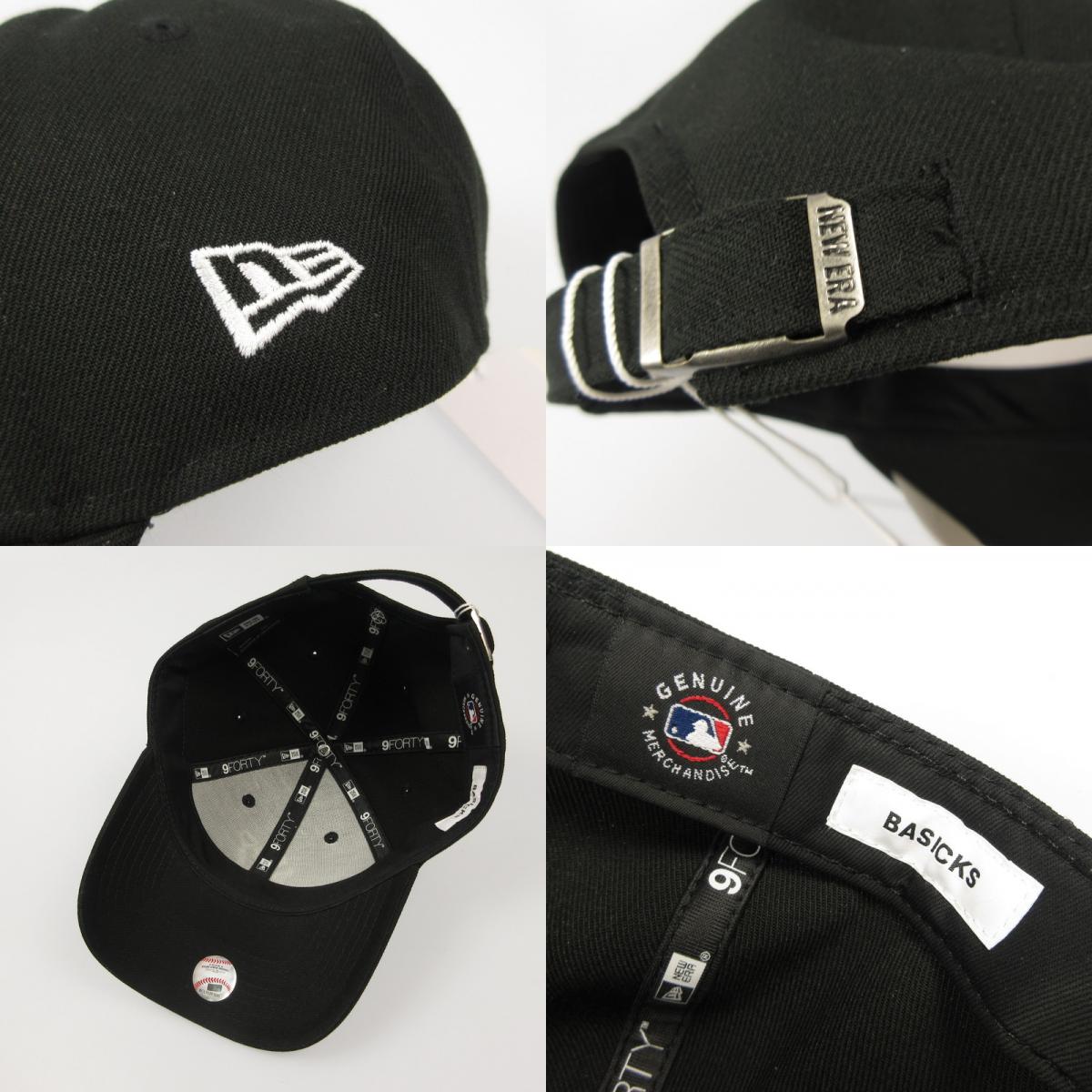 NEW ERA | ニューエラ Yankees Cap キャップ YKS-1201BK ×BASICKS ブラック【姫路東店】